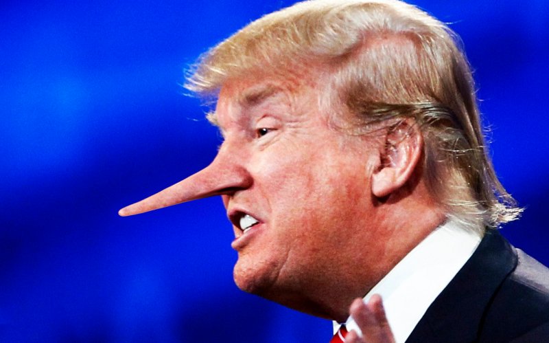 Donald Trump has been lying on average every five minutes. “That can 