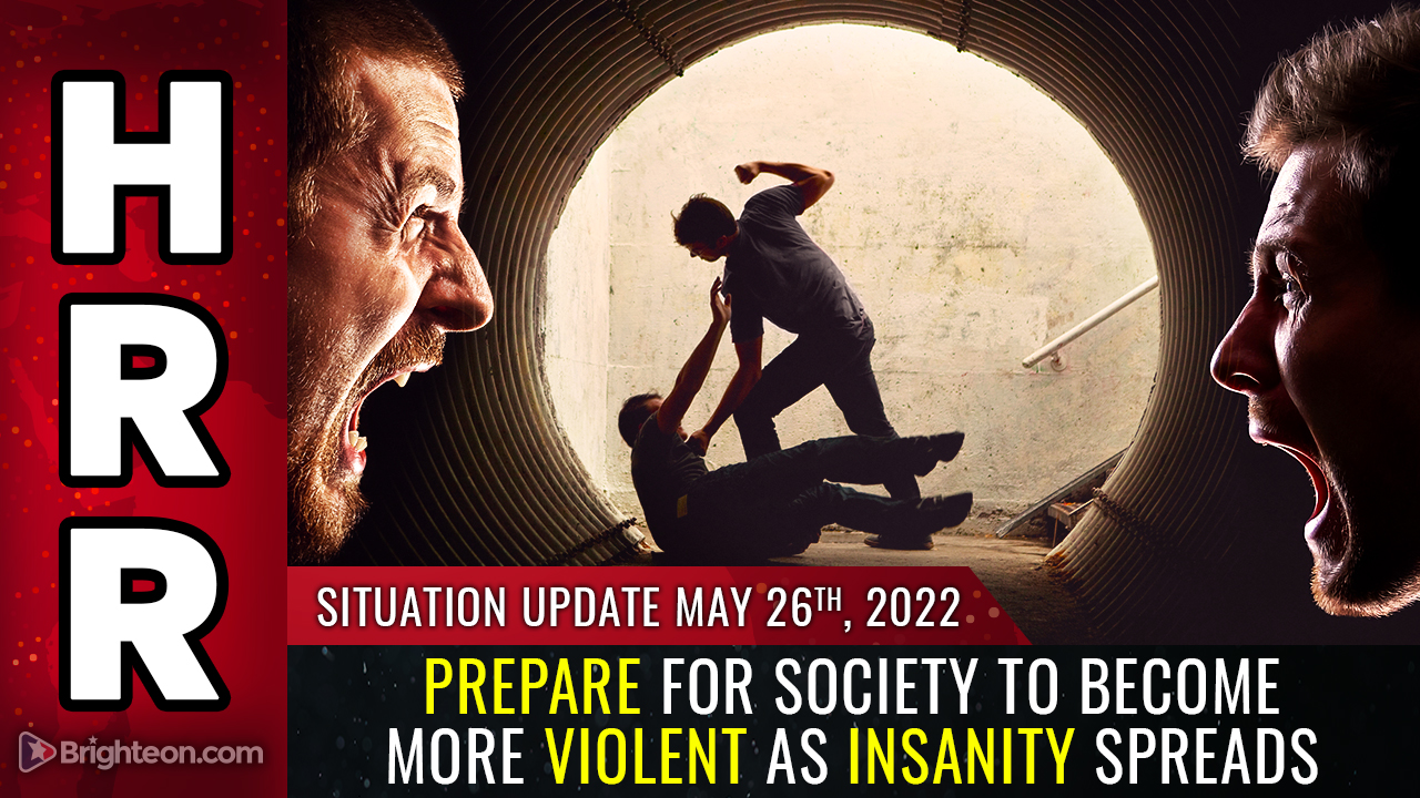 Image: Psychic disintegration: Prepare for society to become MORE VIOLENT as insanity spreads