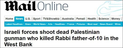 daily mail rabbi shoot