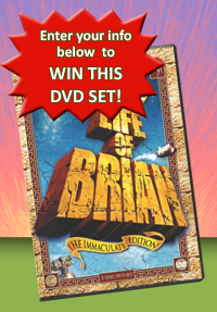 Win this Monty Python's Life of Brian DVD Set!