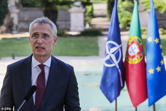 NATO Secretary General Jens Stoltenberg in Lisbon, Portugal, 18 May 2023. NATO Secretary General Jens Stoltenberg is in Lisbon to participate in the 69th Bilderberg Meeting