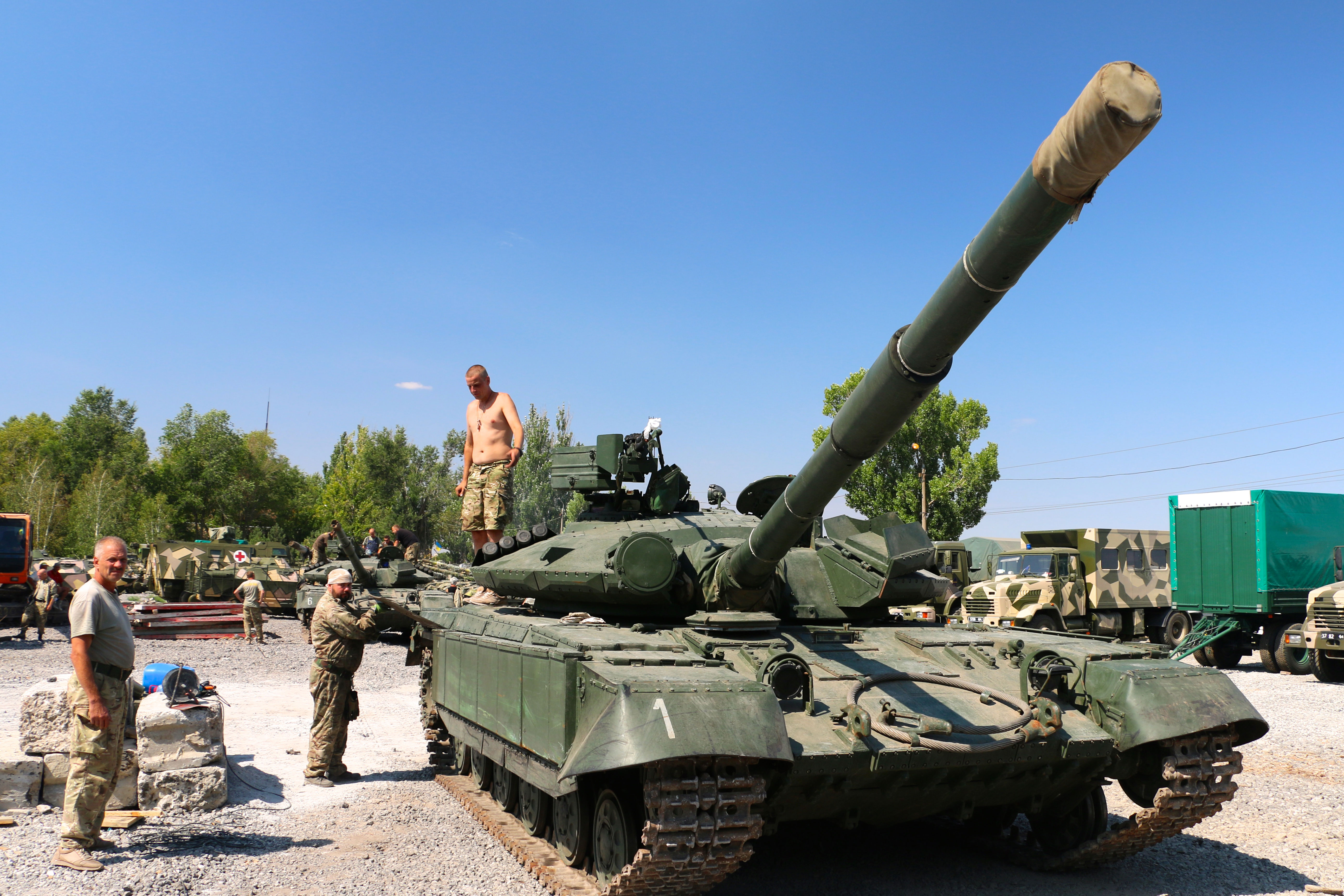 In 2014, some feared a combined Russian-separatist offensive could split Ukraine in two.
