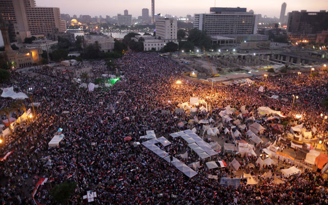 Egyptian anti-President Mohammed Morsi protesters (Xinhua/Sipa USA/Newscom)