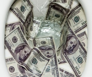 Flushing money