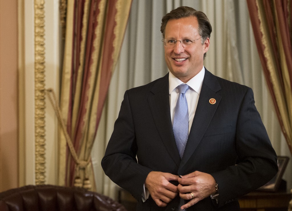 Rep. Dave Brat, R-Va., is skeptical of giving President Obama Trade Promotion Authority. (Photo: Newscom)