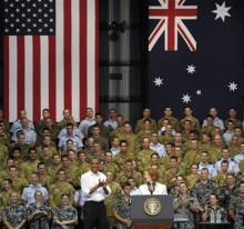 Obama in Australia