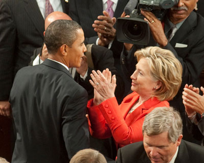 President Obama and Secretary of State Clinton