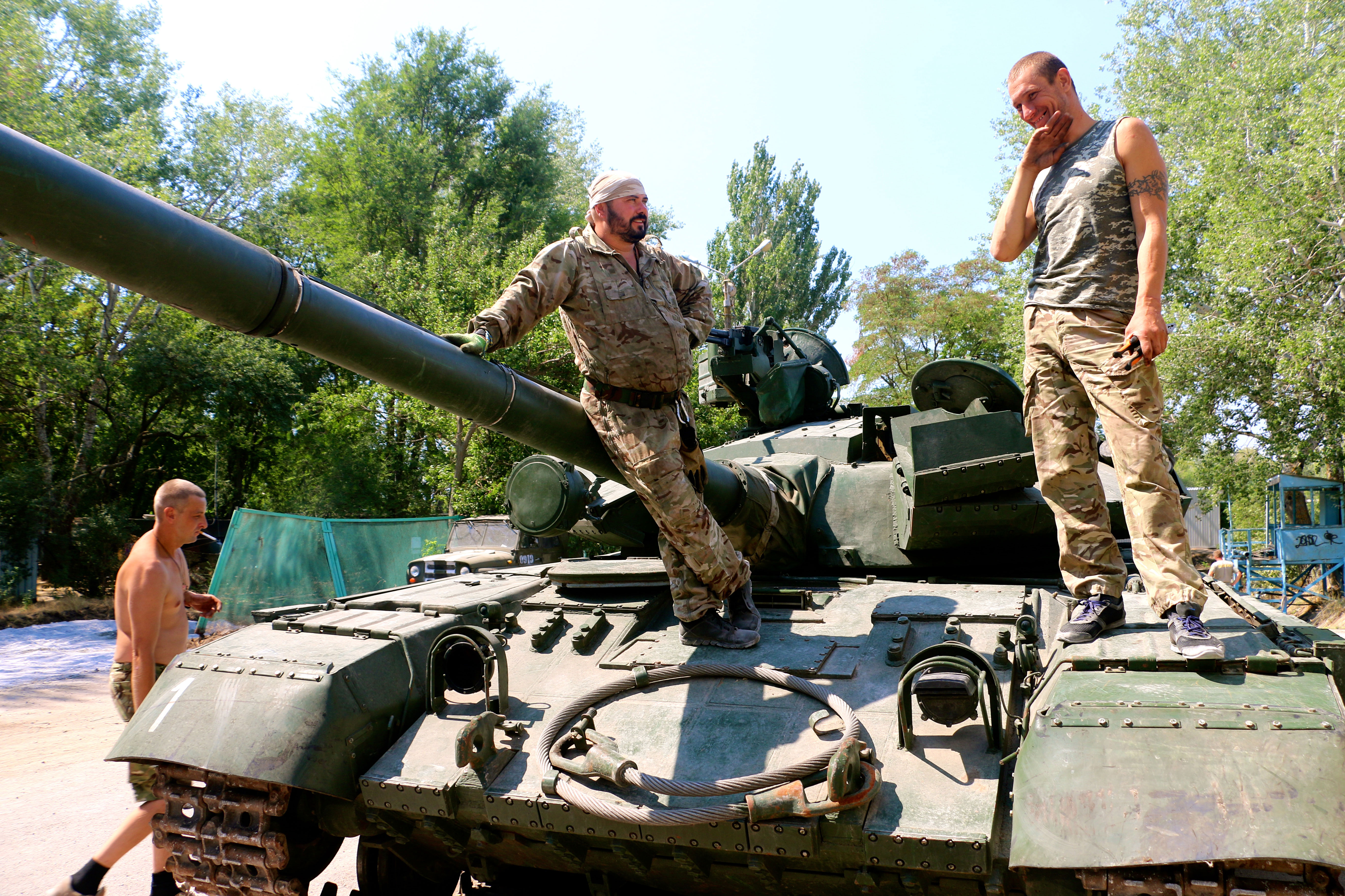 The war in Ukraine is Europe’s only ongoing land war. (Photos: Nolan Peterson/The Daily Signal)