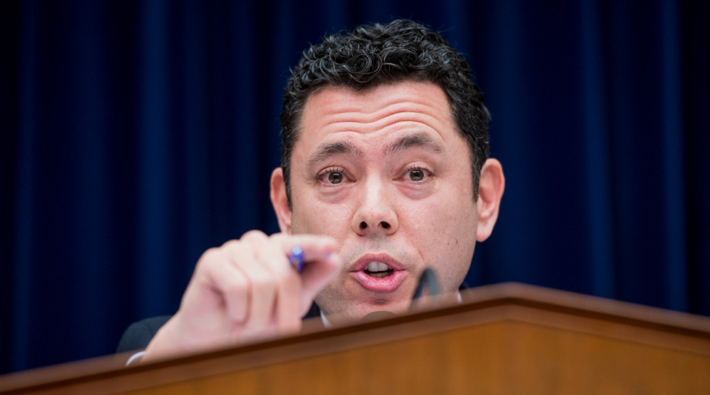 Rep. Jason Chaffetz, the chairman of the House Oversight and Government Reform Committee, questioned ICE Director Sarah Saldana about the government's process for criminal releases of illegal immigrants. (Photo: Bill Clark/CQ Roll Call/Newscom)
