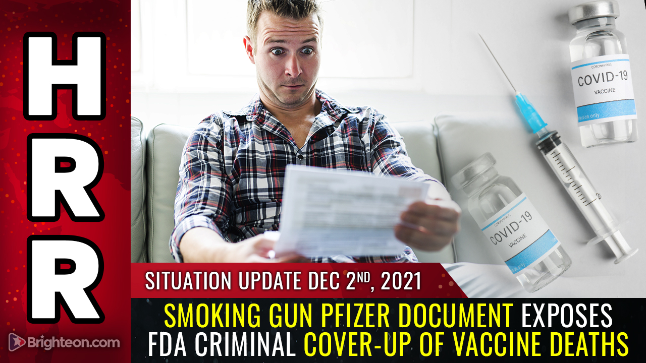 Image: Smoking gun confidential Pfizer document exposes FDA criminal cover-up of VACCINE DEATHS… they knew the jab was killing people in early 2021… three times more WOMEN than MEN