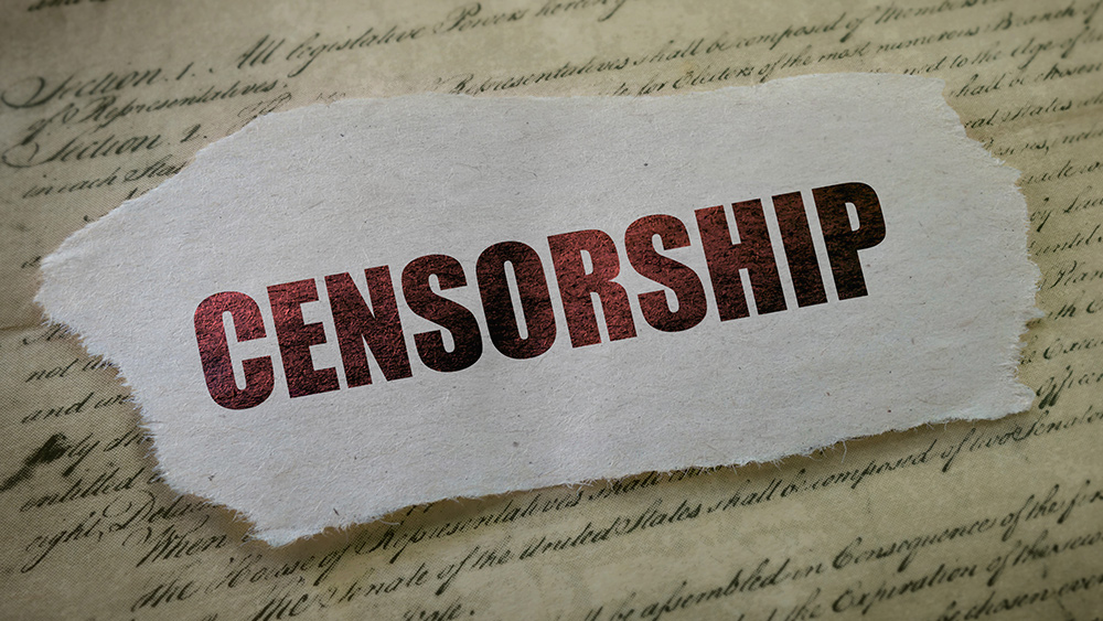 Image: DHS engaged in massive censorship laundering scheme – your government is trying to erase your First Amendment rights
