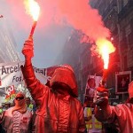  Demonstration in Marseille, France