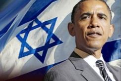 Obama & Israeli Flag