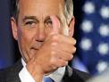 Boehner Thumbs Up