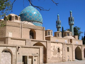 iran-mosque-dome-blue-brown