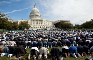 Obama Invites Muslims to gather and pray on the West Front of the Capitol in Washington Sept./2009