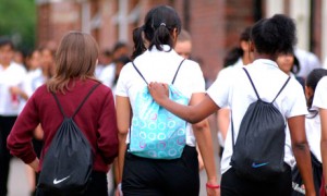 Schoolchildren in London