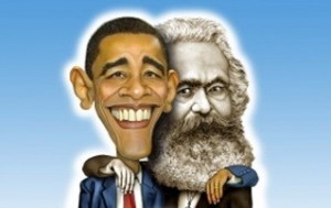 carl marx and Obama