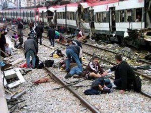 Madrid Islamic train bombings in 2004 (also known in Spain as 11-M)