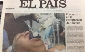 Spanish newspaper publishes doctored photo of Hugo Chavez in hospital