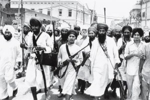 Bhindrawale and his armed followers