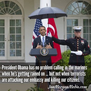 Obama humiliates marines