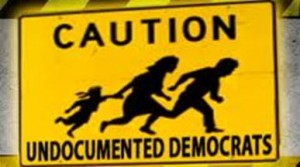 undocumented democrats crossing - illegal aliens