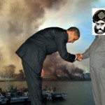 Obama bows to islam