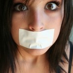 girl silenced