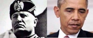 Obama mussolini