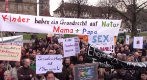 german protest homosexuality