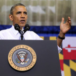 President Obama speaks on the Affordable Care Act in Maryland