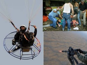 Hamas terrorist paraglider