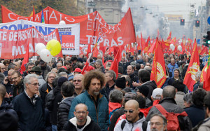 italy protesters