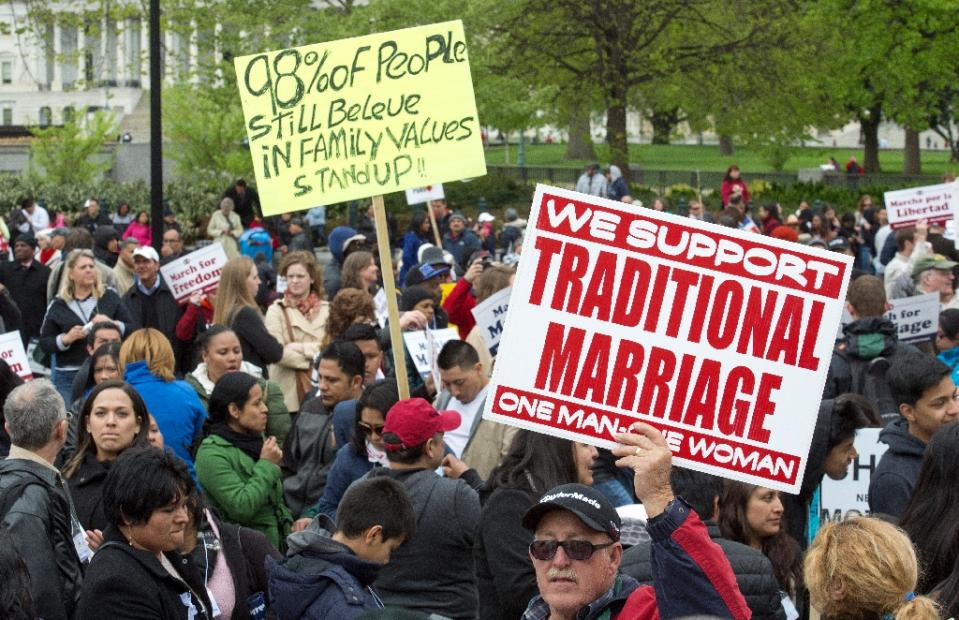 Thousands March In Us Capital Against Homosexual Marriage -9825