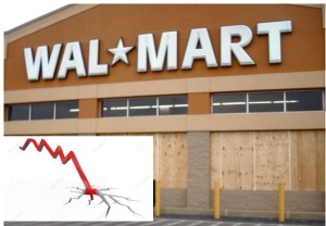 walmart stock collapse