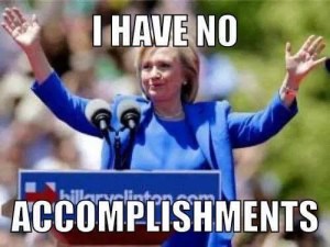 Hillary No Accomplishments