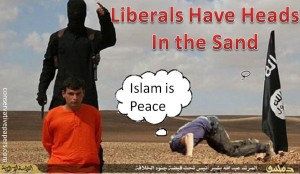 liberal heads in the sand to Islam