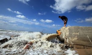 Gaza sewage outlet