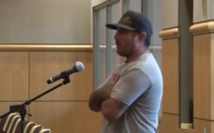 Shasta County resident Carlos Zapata speaks to the Shasta County Board of Supervisors on Aug. 11, 2020 (screenshot)